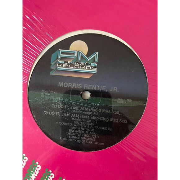 Morris Rentie Jr. Please Make Me Scream / Do It Jam Jam 12" Vinyl Single NEW - Picture 4 of 5